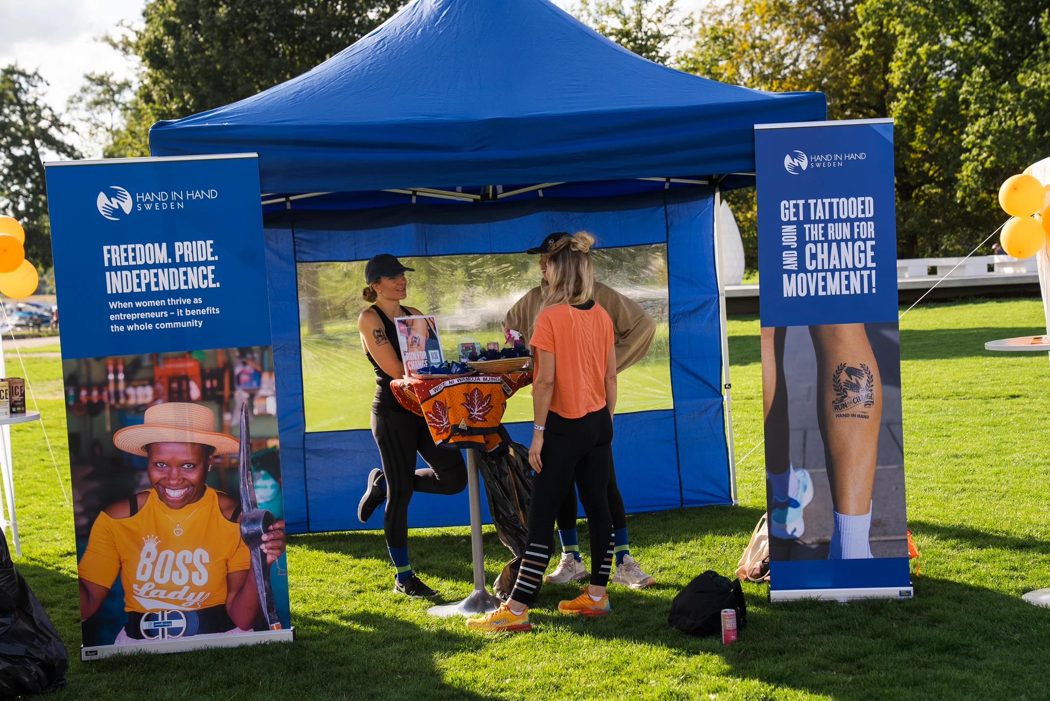 Feminvest stöttar Hand in Hand