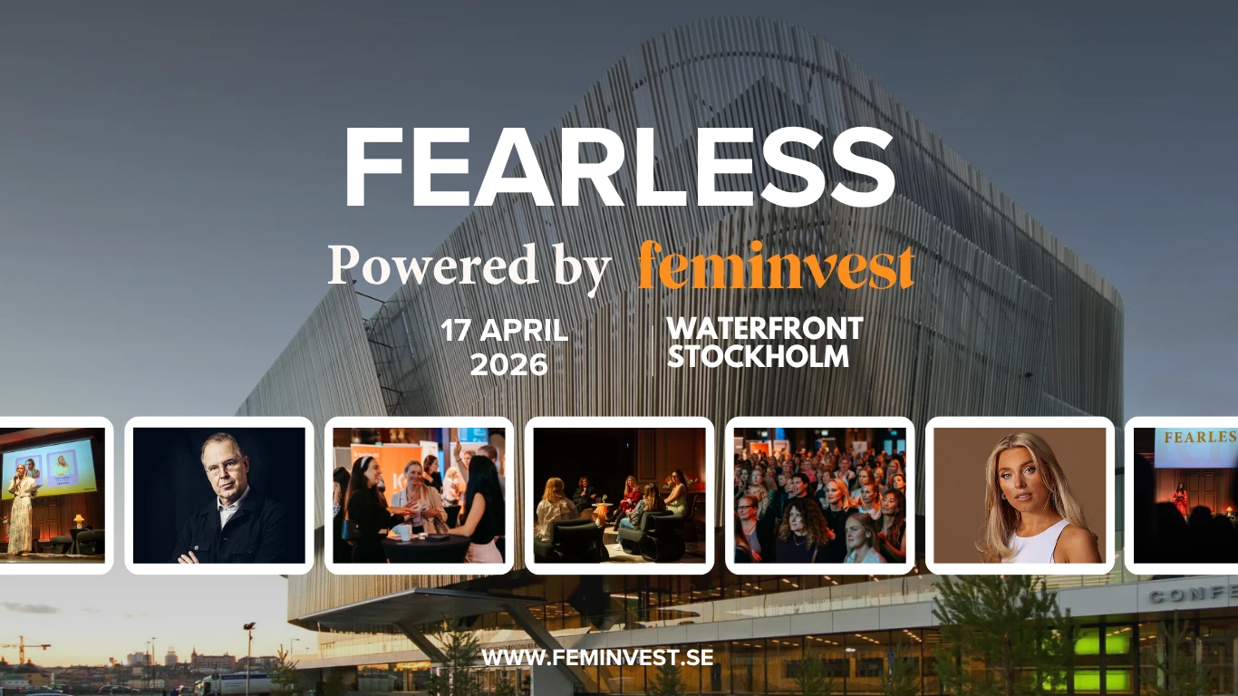 Feminvest Fearless Stockholm 17 april 2026 kl 13:00 - 20:00